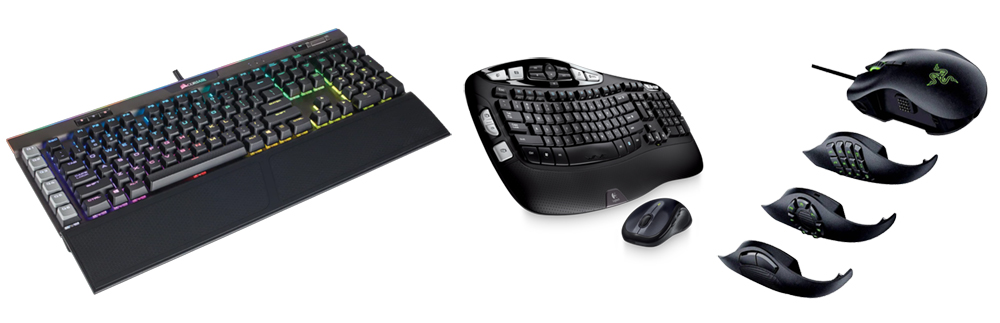 Keyboard, mouse or Combo special